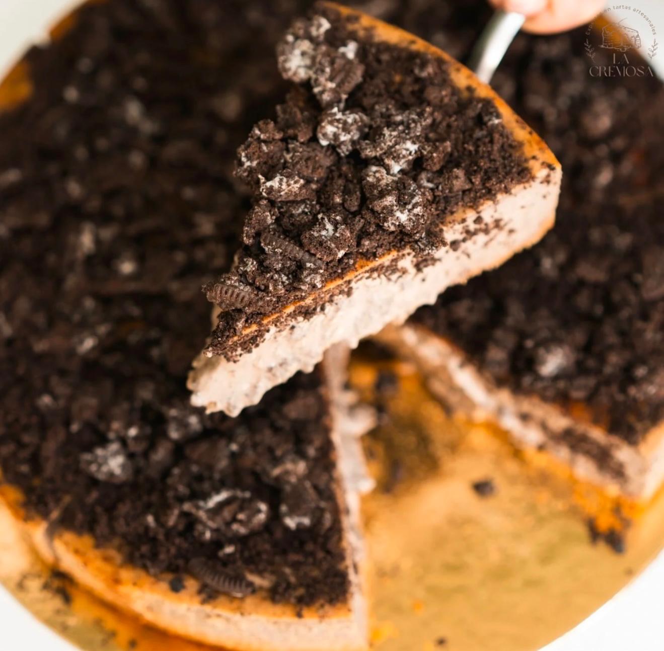 Cheesecake Oreo con Chocolate Blanco